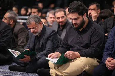 گزارش تصویری | مراسم بزرگداشت شهدای جنگ تحمیلی اخیر با حضور رهبر انقلاب اسلامی