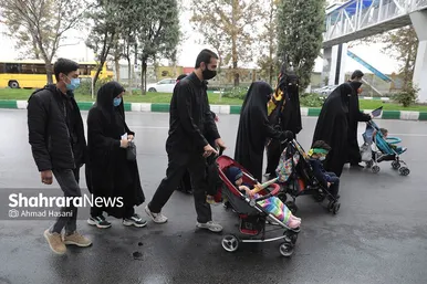 مراسم راهپیمایی جاماندگان اربعین حسینی