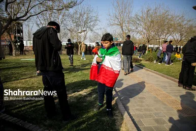ورزشگاه امام رضا(ع)‌ قبل از شروع بازی فوتبال ایران و لبنان