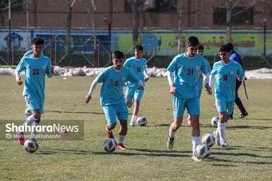 گزارش تصویری | اردوی تیم ملی فوتبال نوجوانان در مشهد