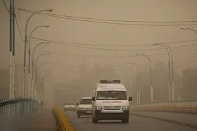 تاخت و تازِ گردوغبار در خوزستان | ۸۲۱ نفر روانه بیمارستان شدند