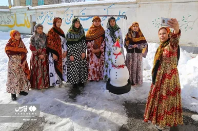 ایران زیباست | شور و نشاط برفی در «اَهَر»