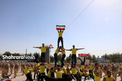 آیین دانش‌آموختگی فراگیران مرکز آموزش مرزبانی خراسان‌ رضوی‎‎