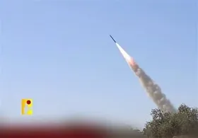 حمله موشکی حزب&zwnj;الله لبنان به پایگاه فرماندهی و مقر ستاد اطلاعات نظامی اسرائیل
