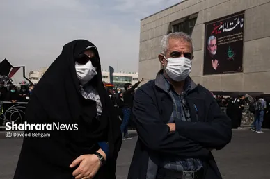 عزاداری روز شهادت امام رضا علیه اسلام در مشهد