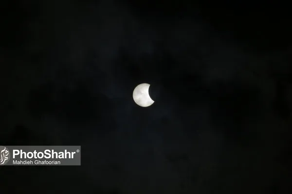اولین ویدئو از خورشیدگرفتگی ۱ تیر + فیلم و تصاویر