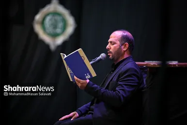 مراسم احیاء شب ۲۱ ماه رمضان و وداع با پیکر شهید گمنام در شهرک شهید رجایی