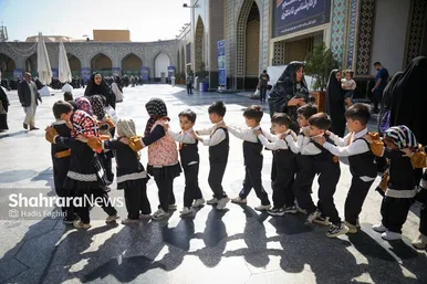 گزارش تصویری | رویداد بزرگ جشن غنچه‌ها در حرم امام‌رضا(ع) (۱۲ مهر ۱۴۰۴)