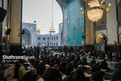 گزارش تصویری | جزء خوانی قرآن کریم در حرم امام رضا (ع)