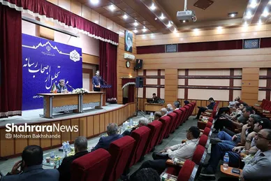 نشست خبری مدیر کل ورزش و جوانان خراسان رضوی