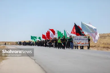 گزارش تصویری | آغاز موج پیاده‌روی زائران به مشهد همزمان با ایام شهادت امام رضا(ع)