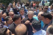 مسعود پزشکیان برای شرکت در انتخابات، به مدرسه عاشورای قلعه‌حسن‌خان رفت + عکس و فیلم
