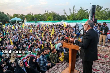 سفر تبلیغاتی علیرضا زاکانی به مشهد برای دور دوم انتخابات ۱۴۰۳