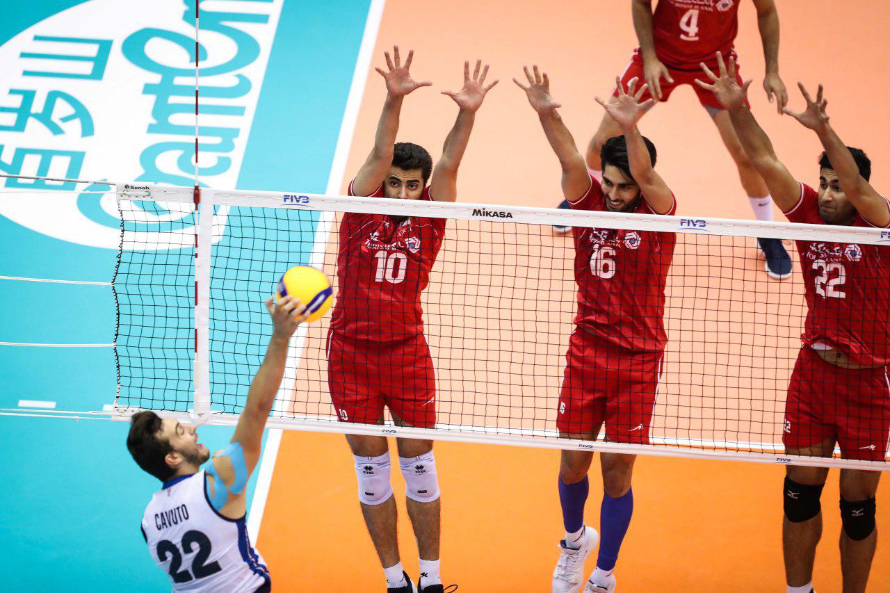 ایران ۲ – ایتالیا ۳ / ششمین باخت ایران در جام جهانی والیبال
