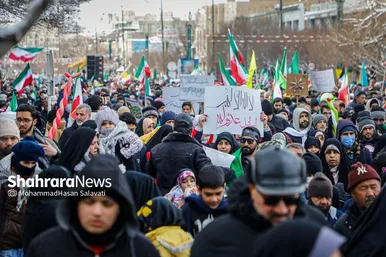 گزارش تصویری | راهپیمایی ۲۲ بهمن ۱۴۰۳ در مشهد - ۲