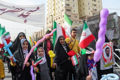 راهپیمایی 22 بهمن در مشهد - 2