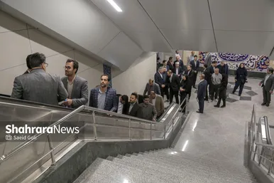 گزارش تصویری | بازدید میدانی مدیران شهرداری مشهد از فعالیت فاز یک خط سه مترو (۵ خرداد ۱۴۰۴)