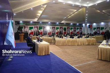 دومین نشست خبری سید عبدالله ارجائی شهردار مشهد