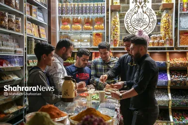سفره های افطار ساده