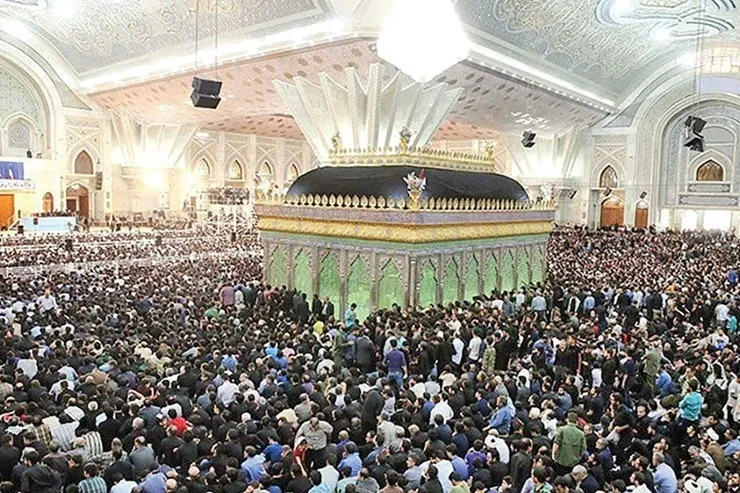 یاد حضرت روح‌ا... (ره) در مشهد امام رضا (ع)
