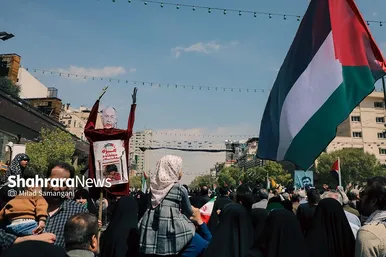 راهپیمایی روز قدس در مشهد (۱۷ فروردین ۱۴۰۳)