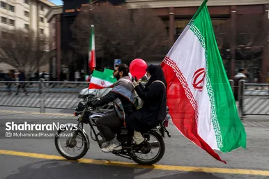 راهپیمایی خودرویی ۲۲ بهمن در مشهد - ۲