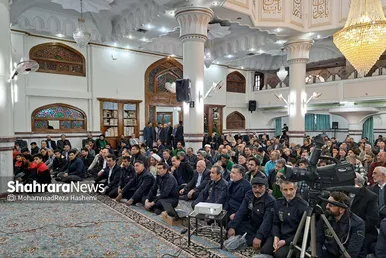 مراسم گرامیداشت شهدای افغانستانی حمله تروریستی کرمان در مشهد