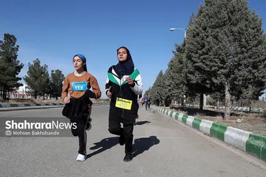 گزارش تصویری | مسابقه دو صحرانوردی قهرمانی خراسان رضوی
