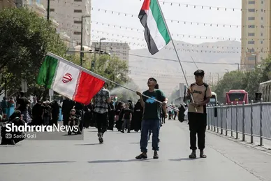 گزارش تصویری | آیین باشکوه جاماندگان اربعین در مشهد
