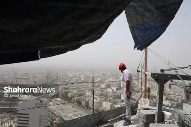 تصاویری از آلوده‌ترین صبح مشهد در قرن جدید (۱۵ مرداد ۱۴۰۲)