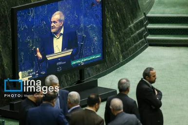 عکس‌هایی از اولین جلسه بررسی صلاحیت وزرای پیشنهادی دولت چهاردهم