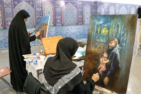 گزارشی از فعالیت هنری بانوان مشهدی |  تولید هنری زیر سایه بی&zwnj;مهری مسئولان