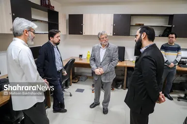 بازدید شهردار مشهدمقدس از موسسه شهرآرا