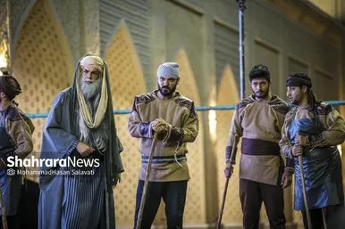 گزارش تصویری | نمایش آئینی «آسمان هشتم»