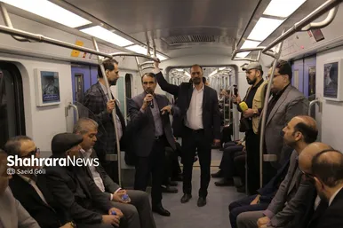 گزارش تصویری | بازدید میدانی مدیران شهرداری مشهد از فعالیت فاز یک خط سه مترو (۵ خرداد ۱۴۰۴)