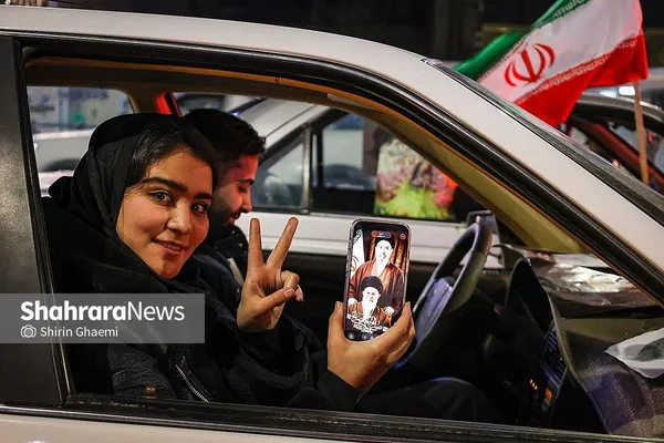 زنان و دختران ایران پای کار انقلاب + فیلم و  عکس
