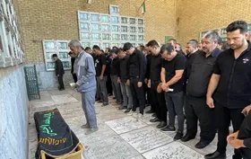 اشک&zwnj;های خداداد بر پیکر بی جان پدر+عکس