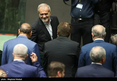 عکس‌هایی از مراسم تحلیف رئیس جمهور