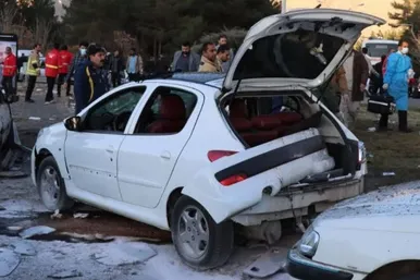 عکس‌هایی از انفجار امروز در گلزار شهدای کرمان (۱۳ دی ۱۴۰۲)