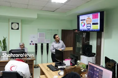 بازدید مدیرعامل جمعیت هلال‌احمر خراسان رضوی از موسسه فرهنگی شهرآرا