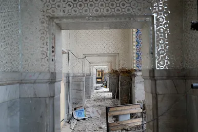 مراسم آغاز عملیات احداث رواق مبارکه امیرالمومنین علیه السلام در حرم رضوی