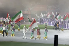 پرچم ایران در آخرین قاب بازی&zwnj;های آسیایی ناگویا
