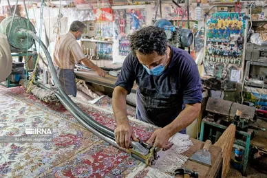 رفوگری و پرداخت قالی هنری فراموش شده