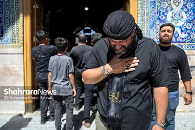 گزارش تصویری | عزاداری شهادت امام رضا (ع) در حرم مطهر رضوی