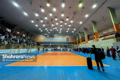 گزارش تصویری | حذف سپهرصدرا از لیگ برتر والیبال