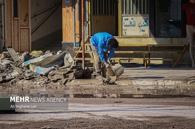 عملیات امدادرسانی به سیل‌زدگان بیرم لارستان