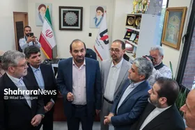 گزارش تصویری | آیین بهره برداری از فاز یک ساختمان فرماندهی و ستاد سازمان آتش&zwnj;نشانی مشهد