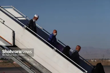 بازگشت اولین کاروان حجاج خراسانی