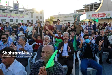 جشن مردمی بیعت با امام زمان (عج) در مشهد