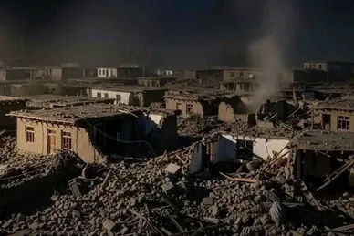 عکس‌هایی از زلزله در شرق افغانستان (۱۰ شهریور ۱۴۰۴)